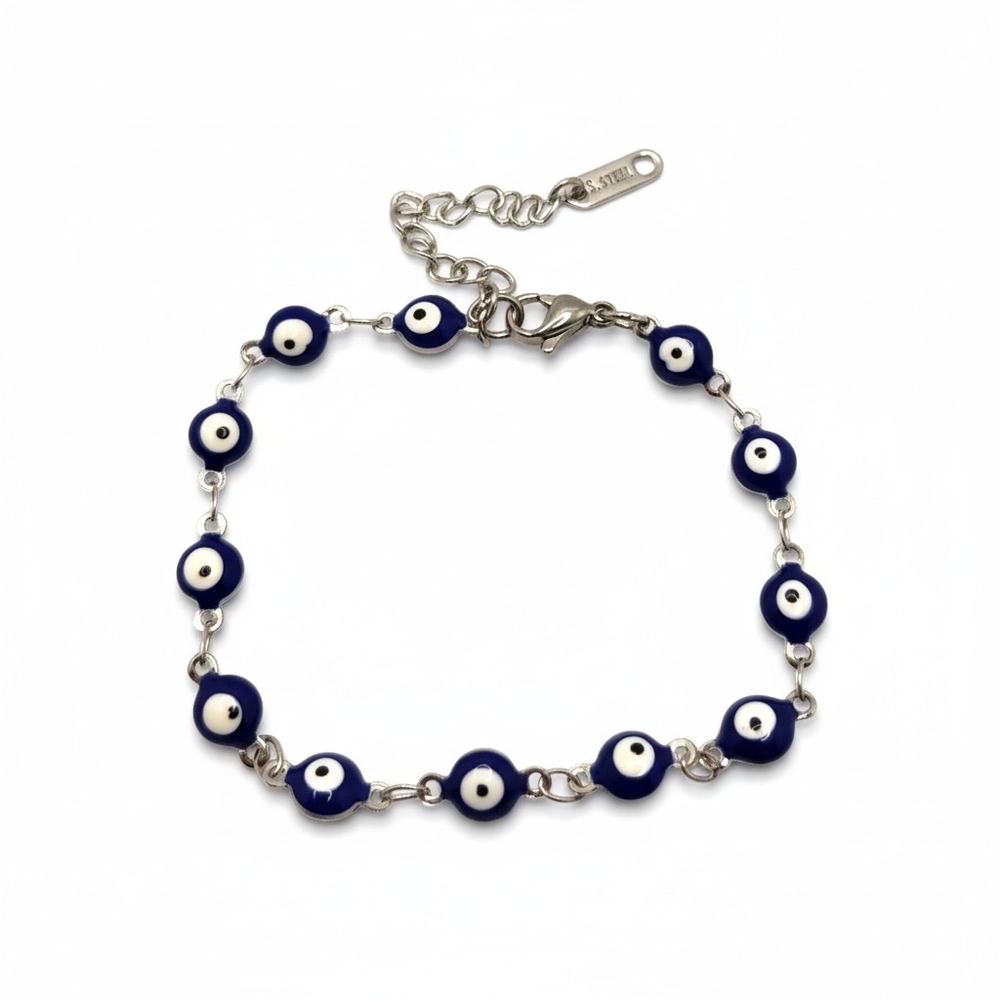 Blue Evil Eye Bracelet
